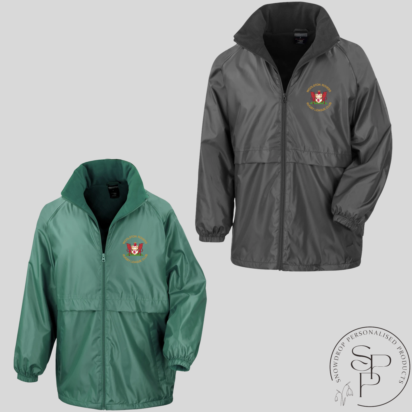 Woolston Rovers Showerproof Jacket