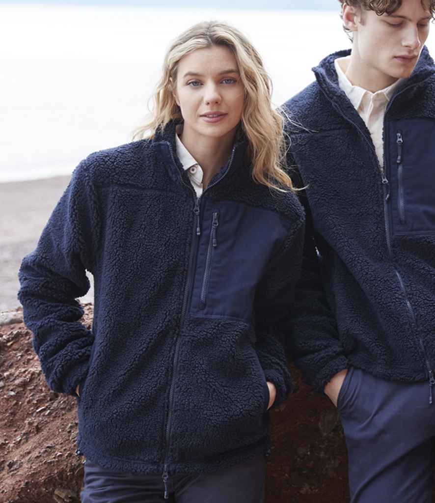 Front Row Recycled Sherpa Fleece Jacket