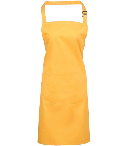 'Colours' Bib Apron with Pocket
