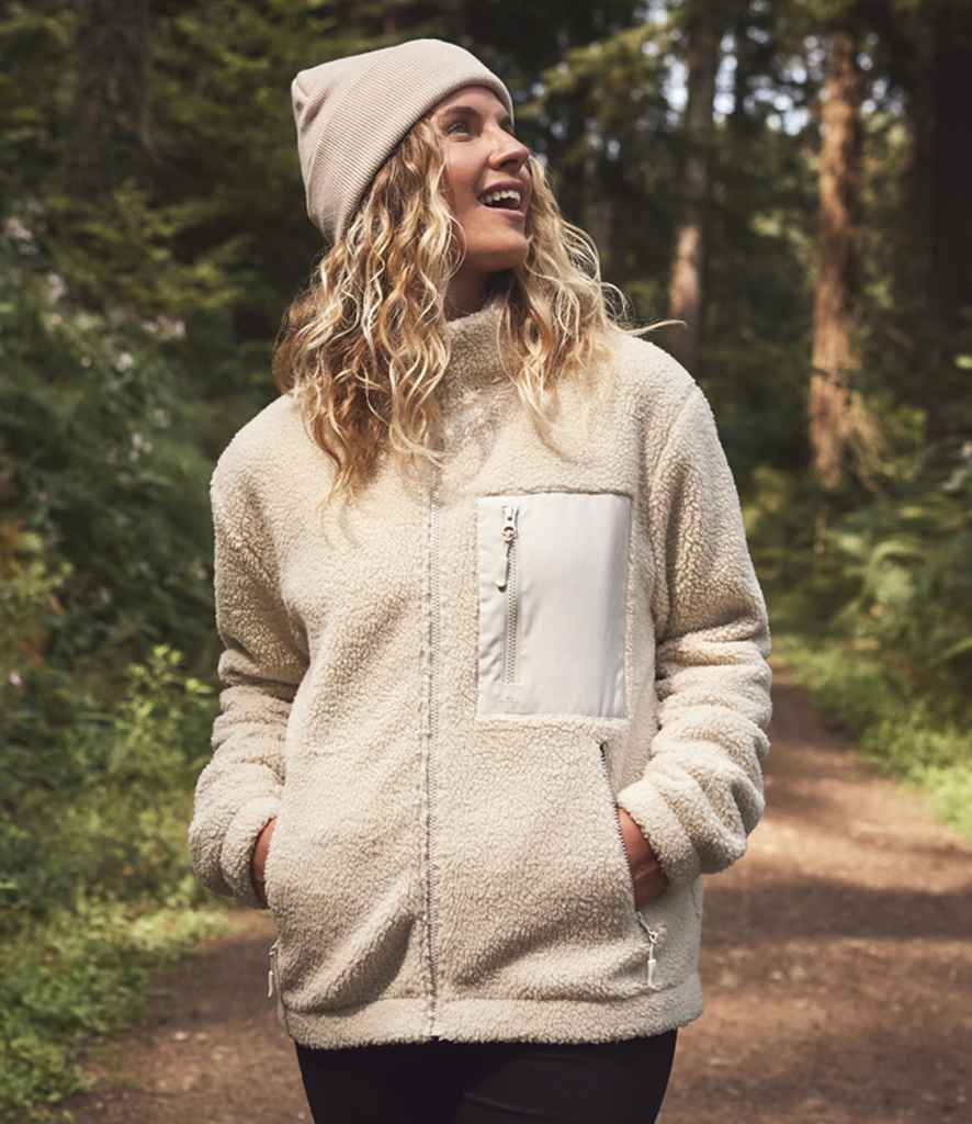 Sherpa fleece full zip