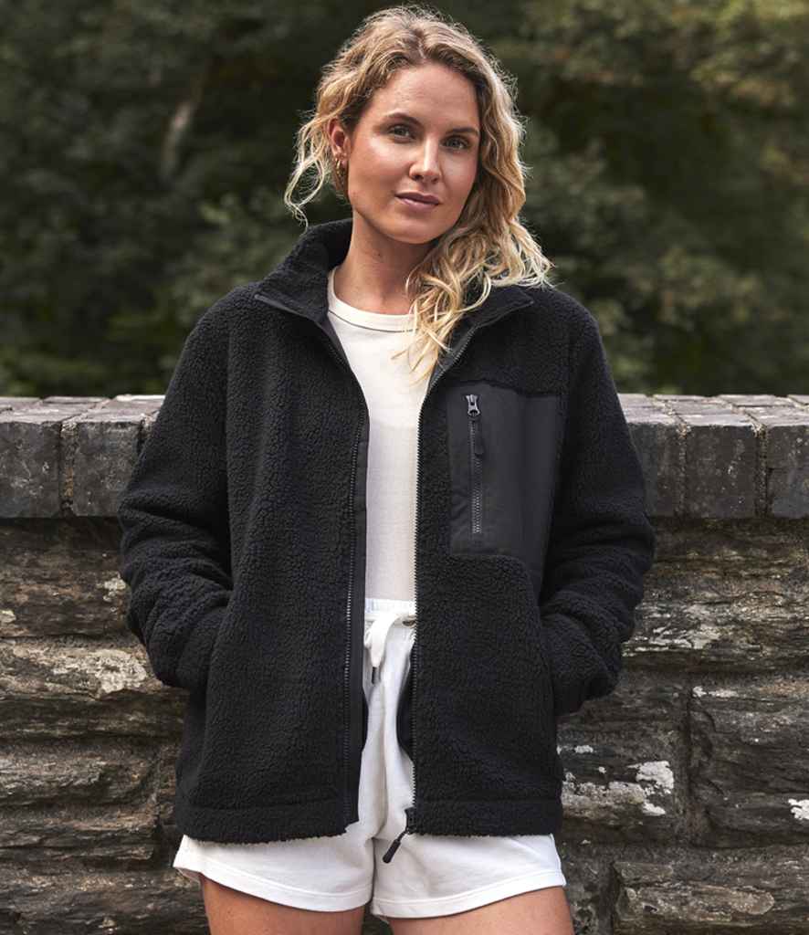Sherpa fleece full zip