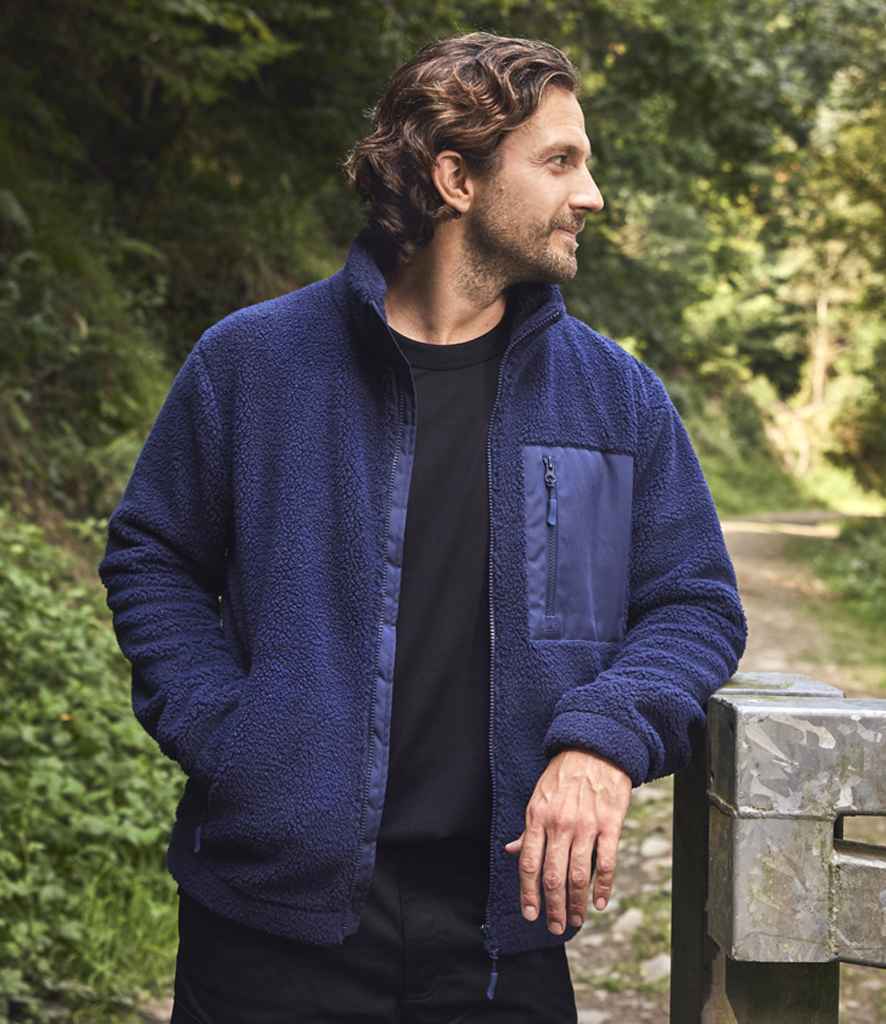 Sherpa fleece full zip