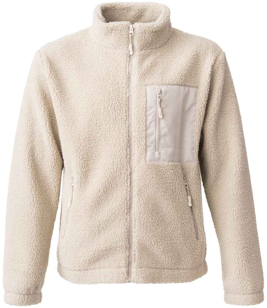 Sherpa fleece full zip