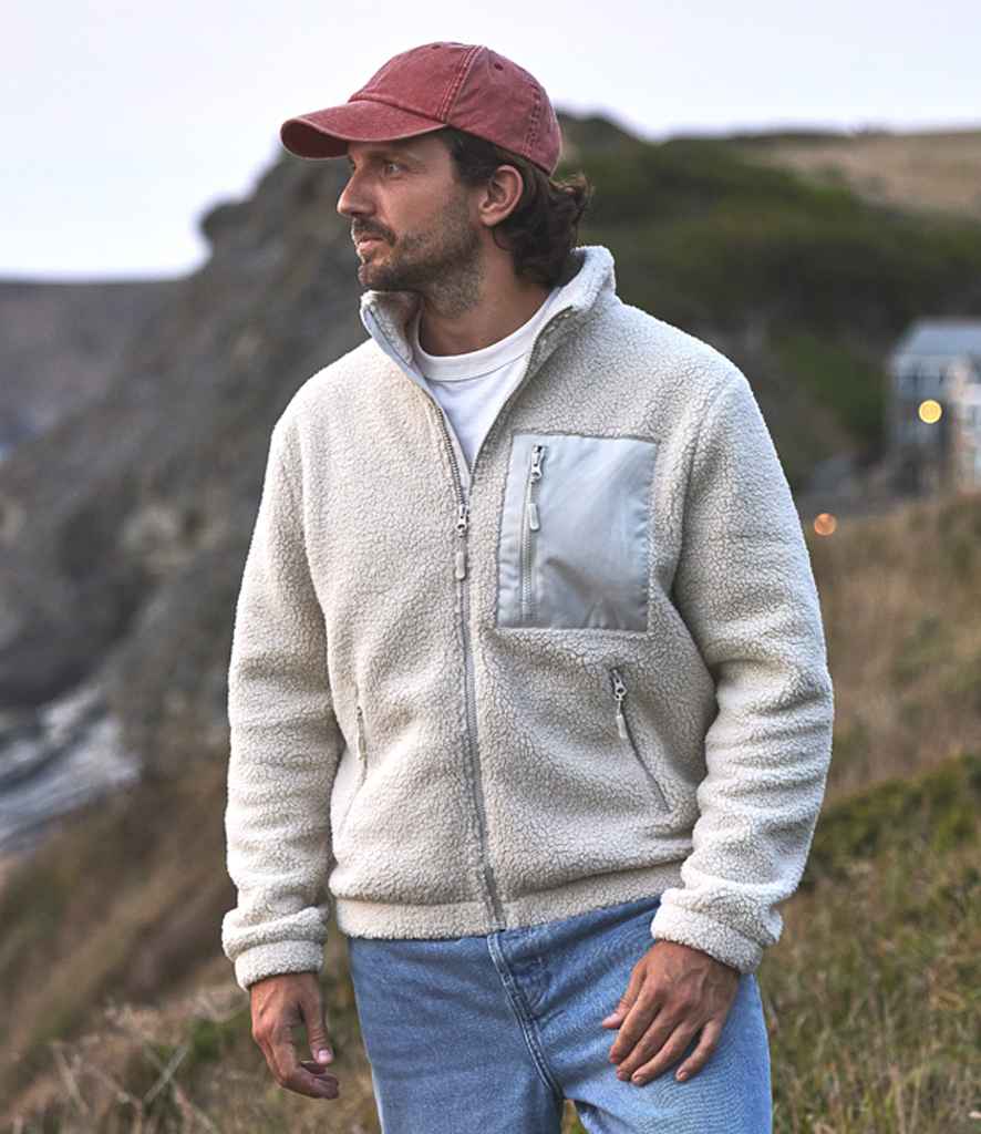 Sherpa fleece full zip