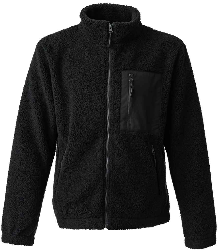 Sherpa fleece full zip