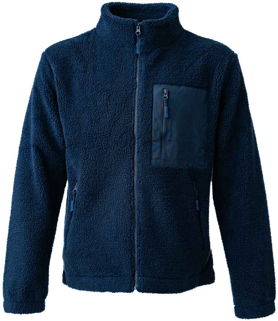 Sherpa fleece full zip