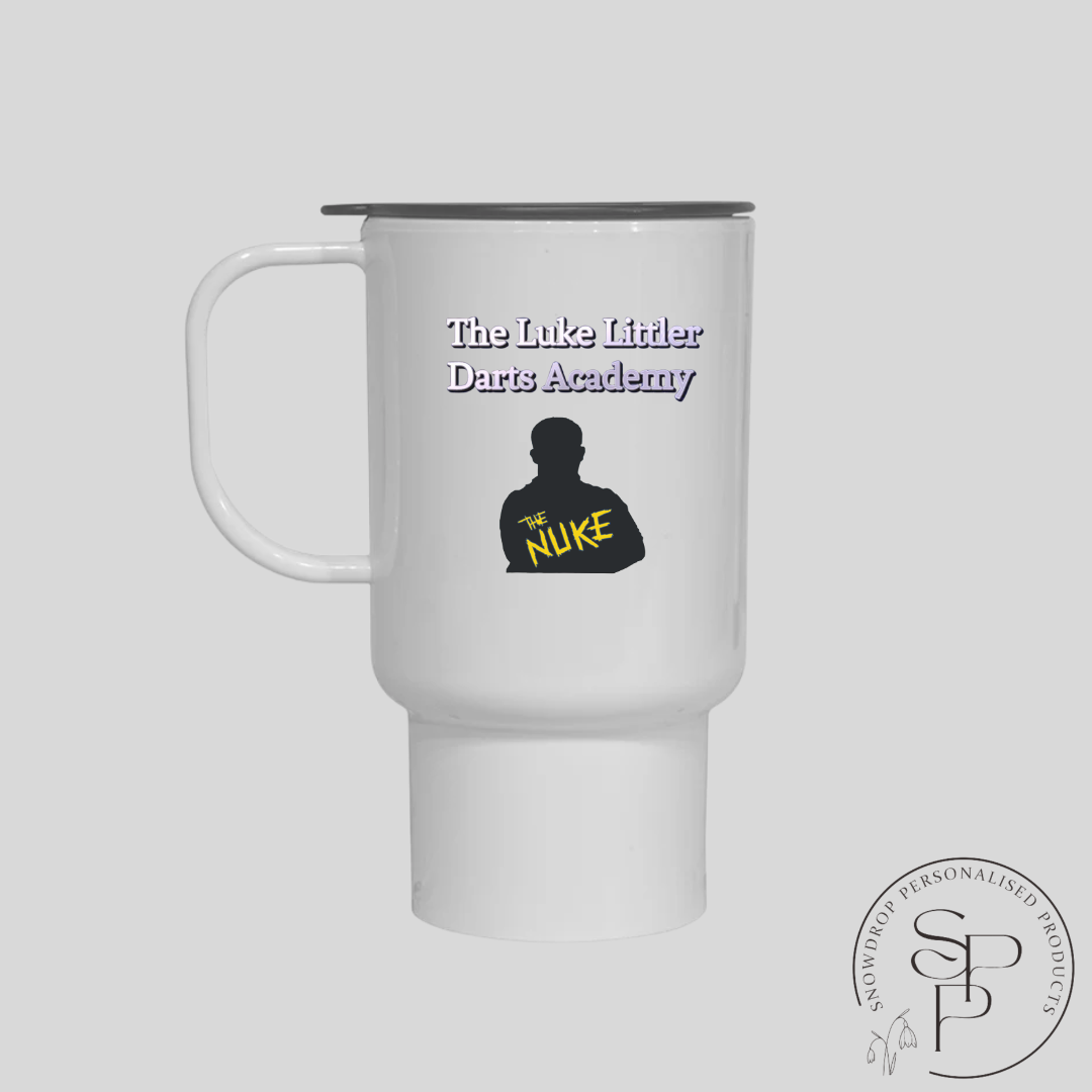 Luke Littler Darts Academy Travel Mug